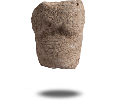 FRAGMENT OF ANIMAL STATUE