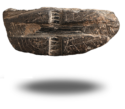 GROOVED SHARPENING STONE